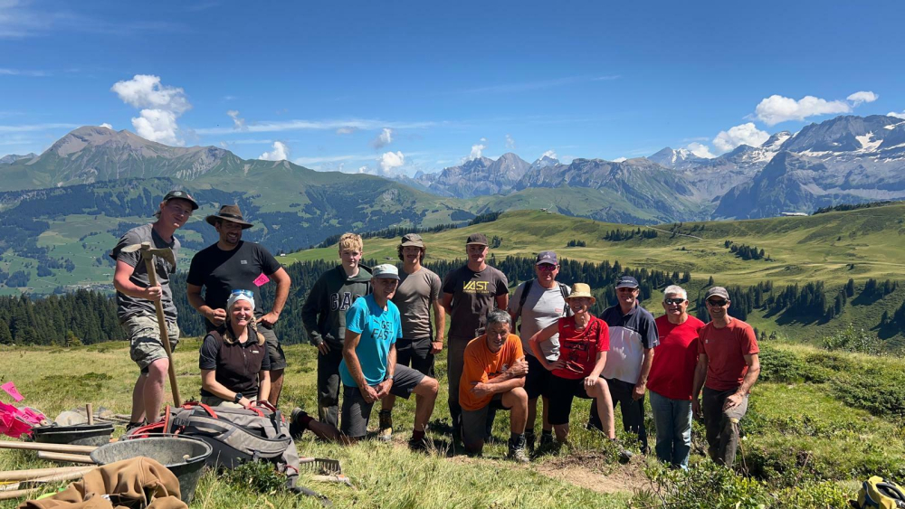 Erfolgreiche Work & Bike’n’Hike Week an der Lenk und in Adelboden