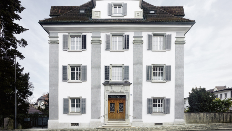 Das Handelshaus an der Mariabergstrasse 19 in Rorschach